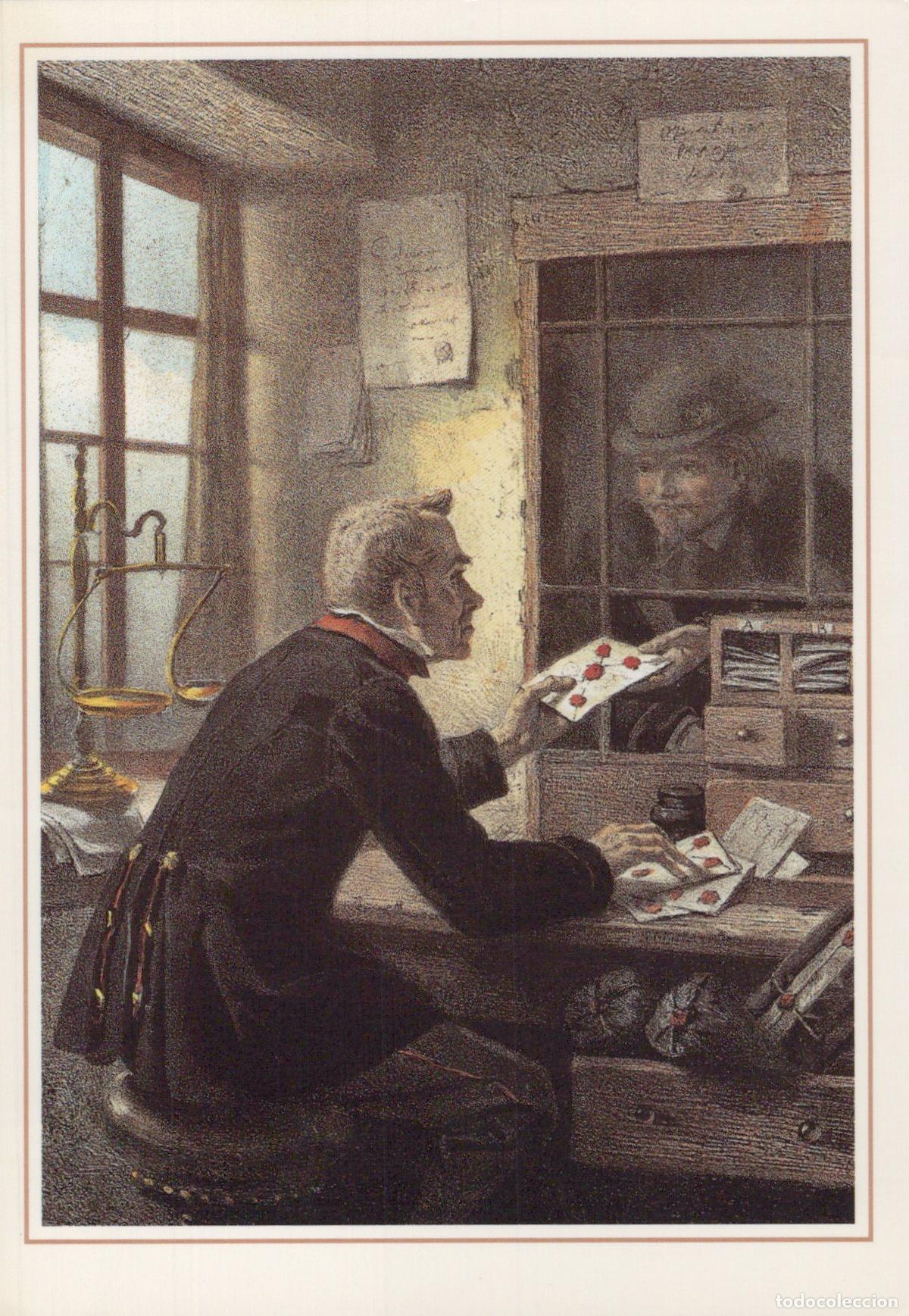 Postales: Germany Hannover Man At Desk With Letters Another Man Looking Through *YAV264