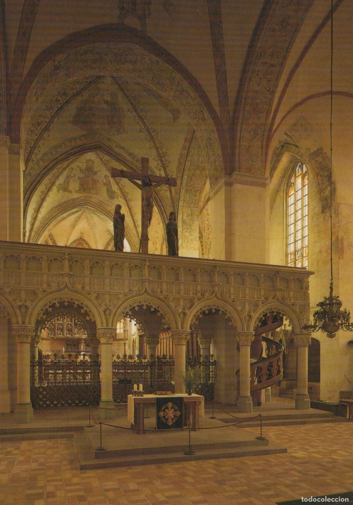 Postcards: Germany Schleswig St Petri Dom Cathedral Rood Screen With Altar Unposted *YAV331