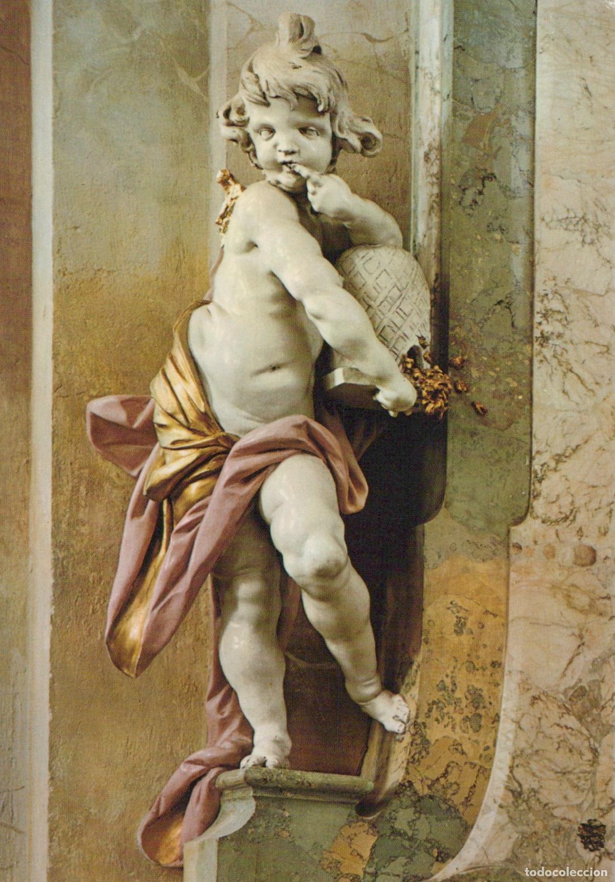 Cartoline: Germany Birnau Bodensee Wallfahrtskirche Putto By Peter Thumb Unposted *YAV336