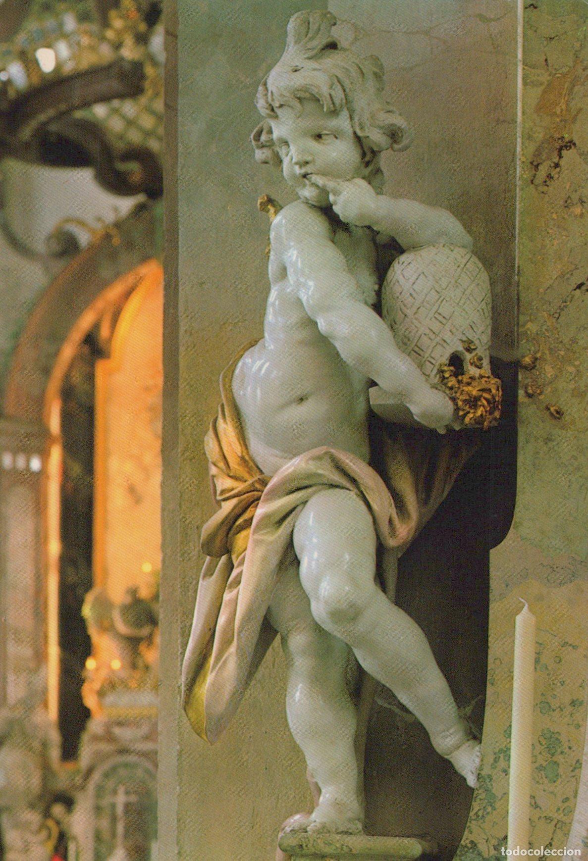 Postales: Germany Birnau Baroque Basilica Putto Honigschlecker Sculpture Unposted *YAV338
