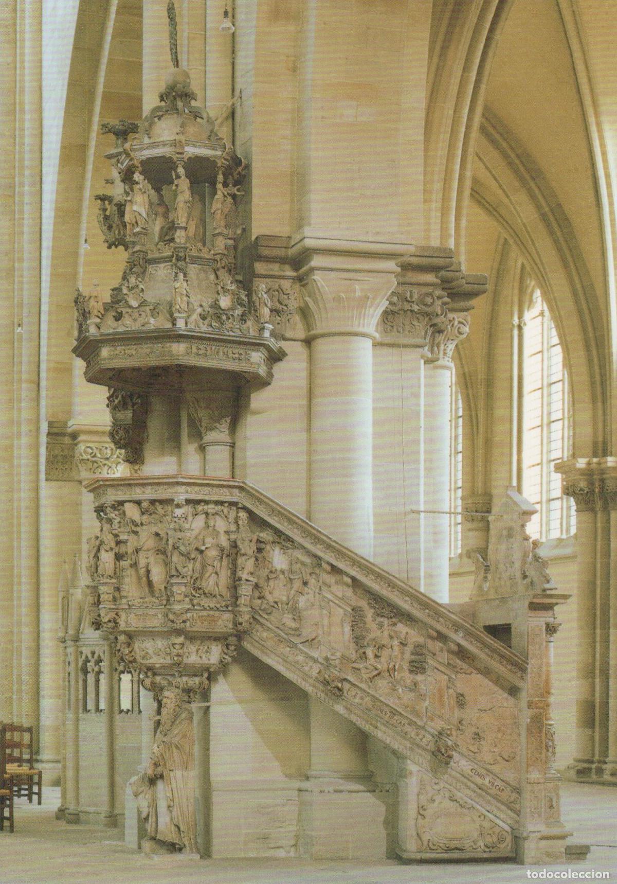 Postales: Germany Magdeburg Cathedral Pulpit By Christoph Kapup 1596 1597 Unposted *YAV345
