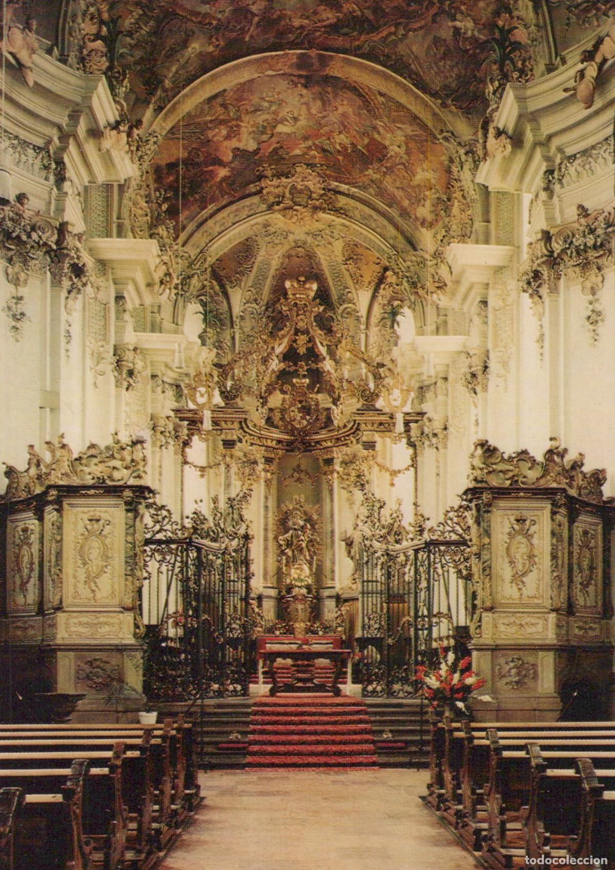 Cartoline: Germany Trier St Paulinus Basilica High Altar Interior Baroque Unposted *YAV351