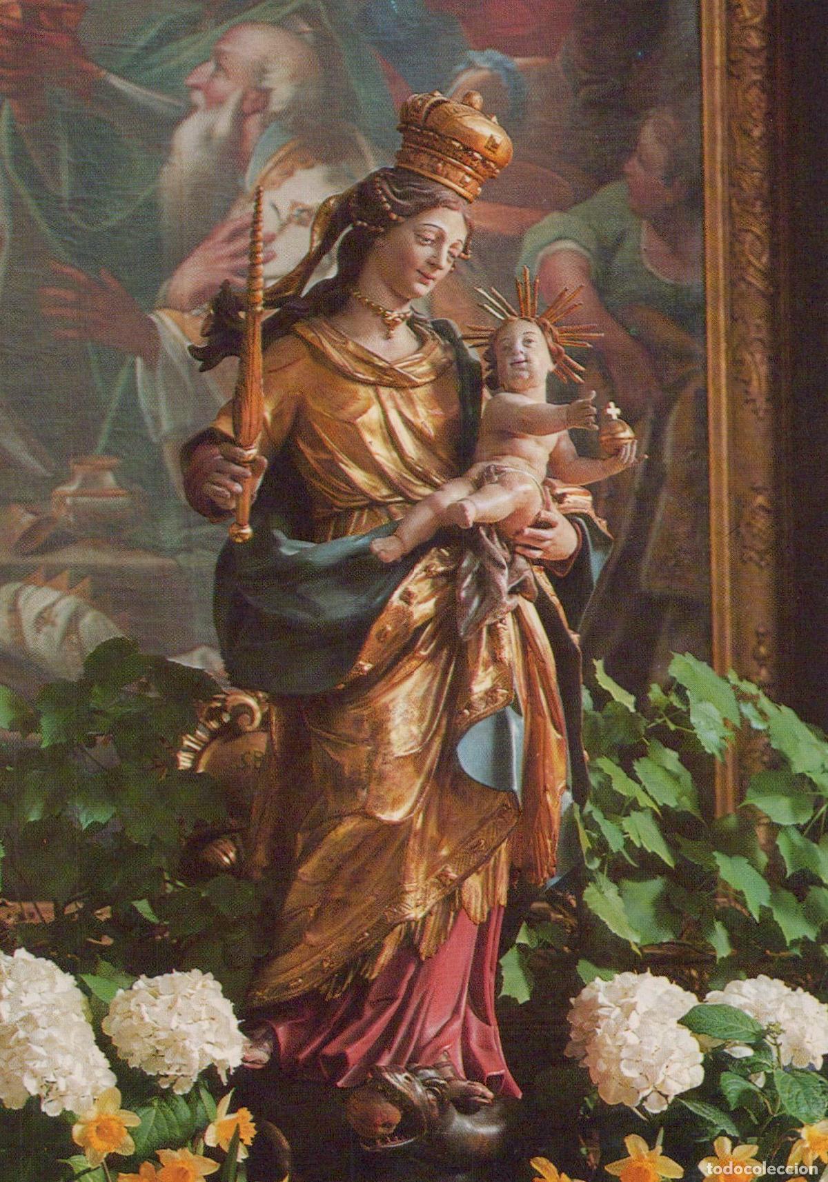 Postcards: Germany Staffelstein Madonna in the Monastery Church of Banz Unposted *YAV355