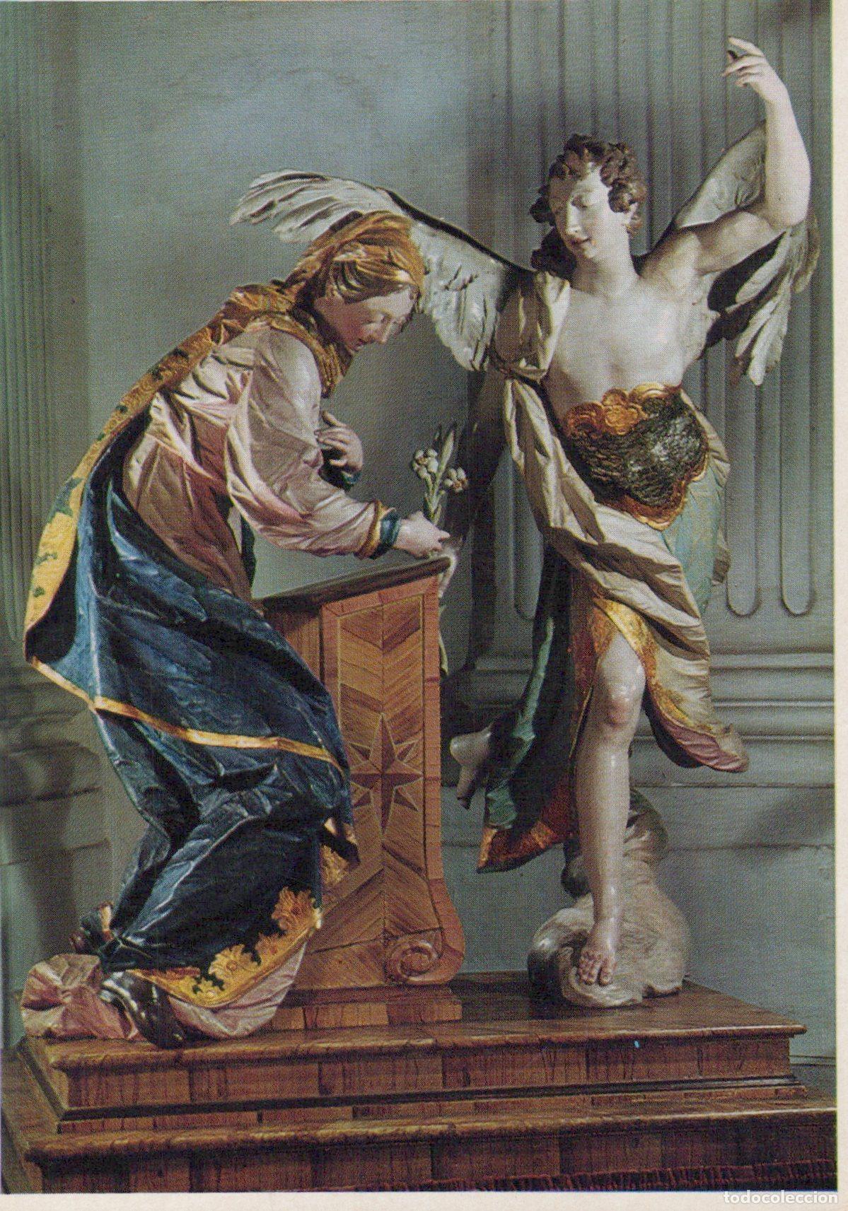Postcards: Germany Weyarn Stiftskirche Ignaz G&uuml;nther the Annunciation Unposted *YAV360