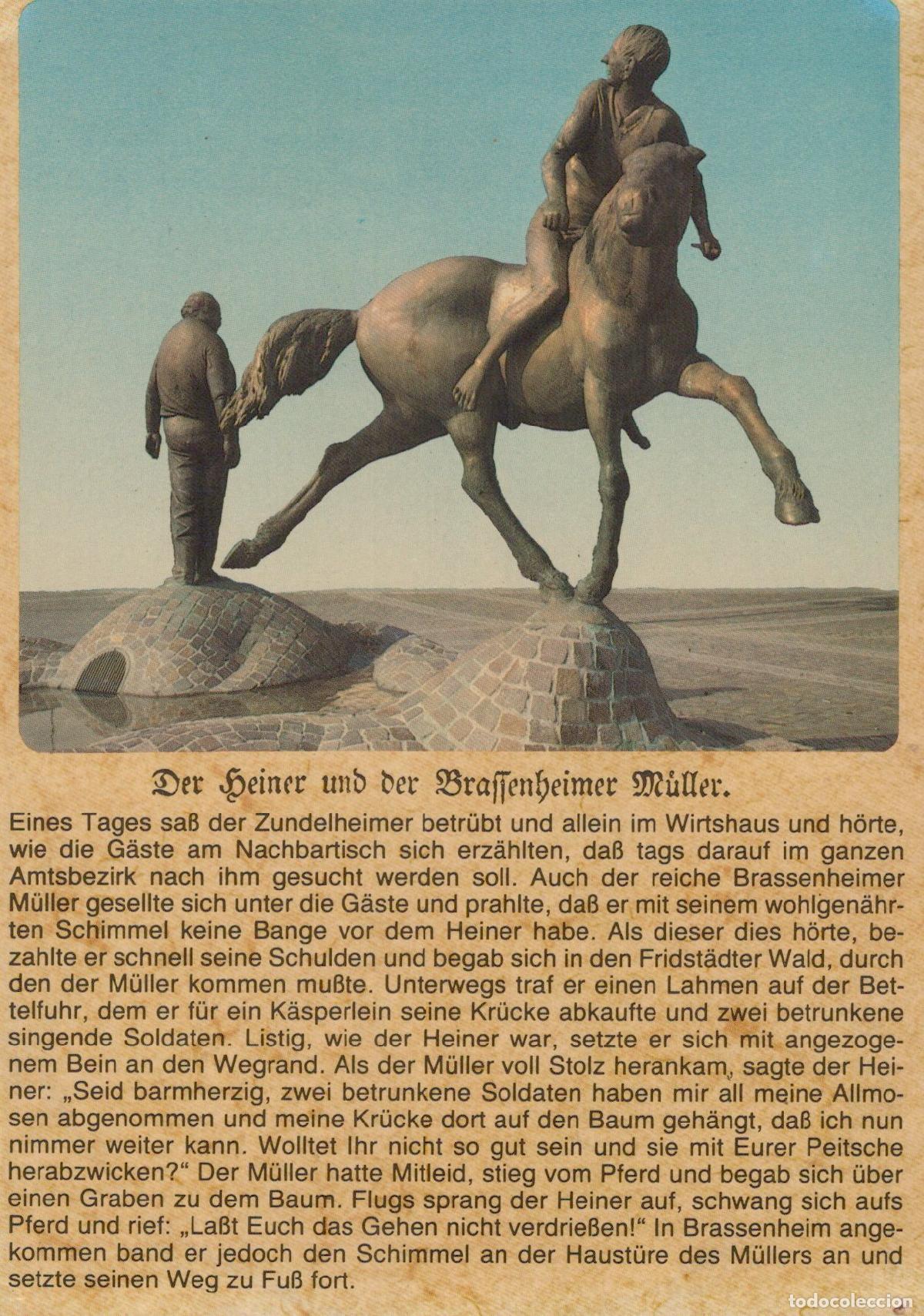 Postcards: Germany L&ouml;rrach The Heiner and the Brassenheimer M&uuml;ller German Unposted *YAV299