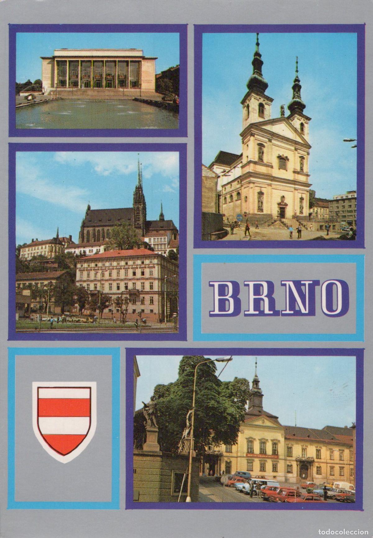 Postcards: Slovakia Brno City Collage Architecture Churches Buildings Unposted *YAV385
