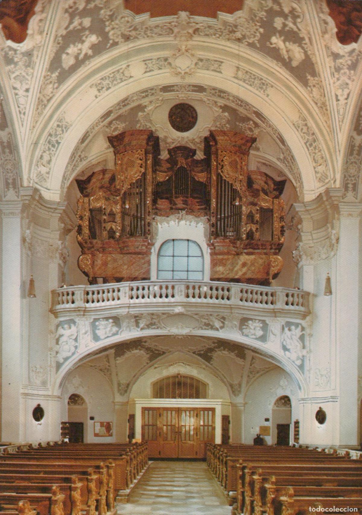 Postcards: Germany Ottobeuren Basilica Church Interior Organ Baroque Unposted *YAV309