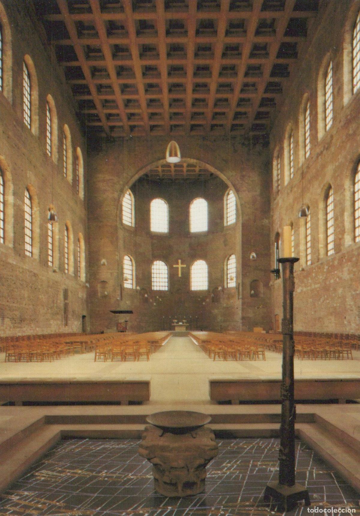 Postcards: Germany Trier Konstantin Basilica Interior Church of the Unposted *YAV317