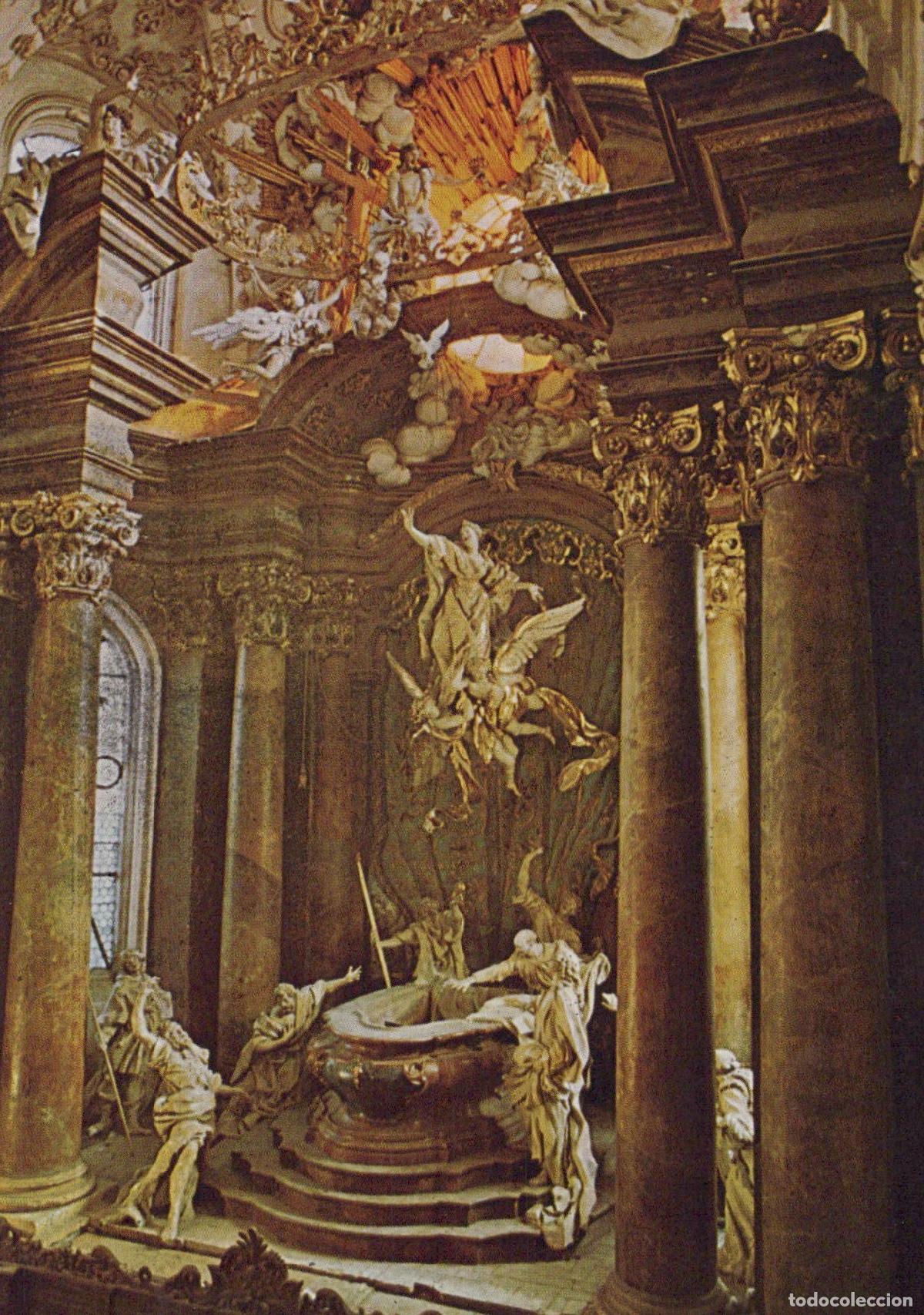 Postcards: Germany Rohr in Niederbayern Rohr Abbey Baroque Altar Sculpture Unposted *YAV319