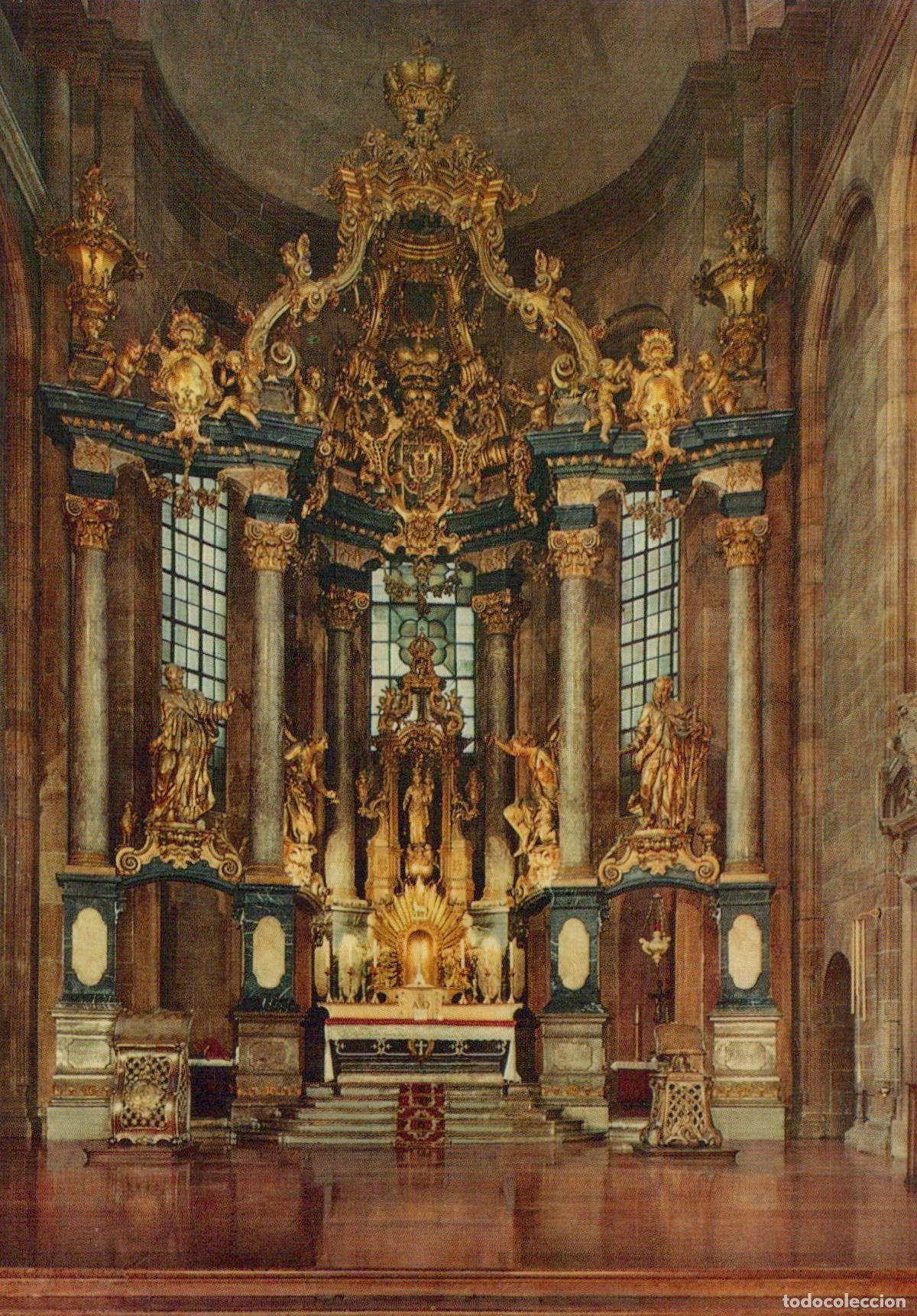 Postcards: Germany Worms Am Rhein Dom High Altar By Balthasar Neumann C Unposted *YAV339