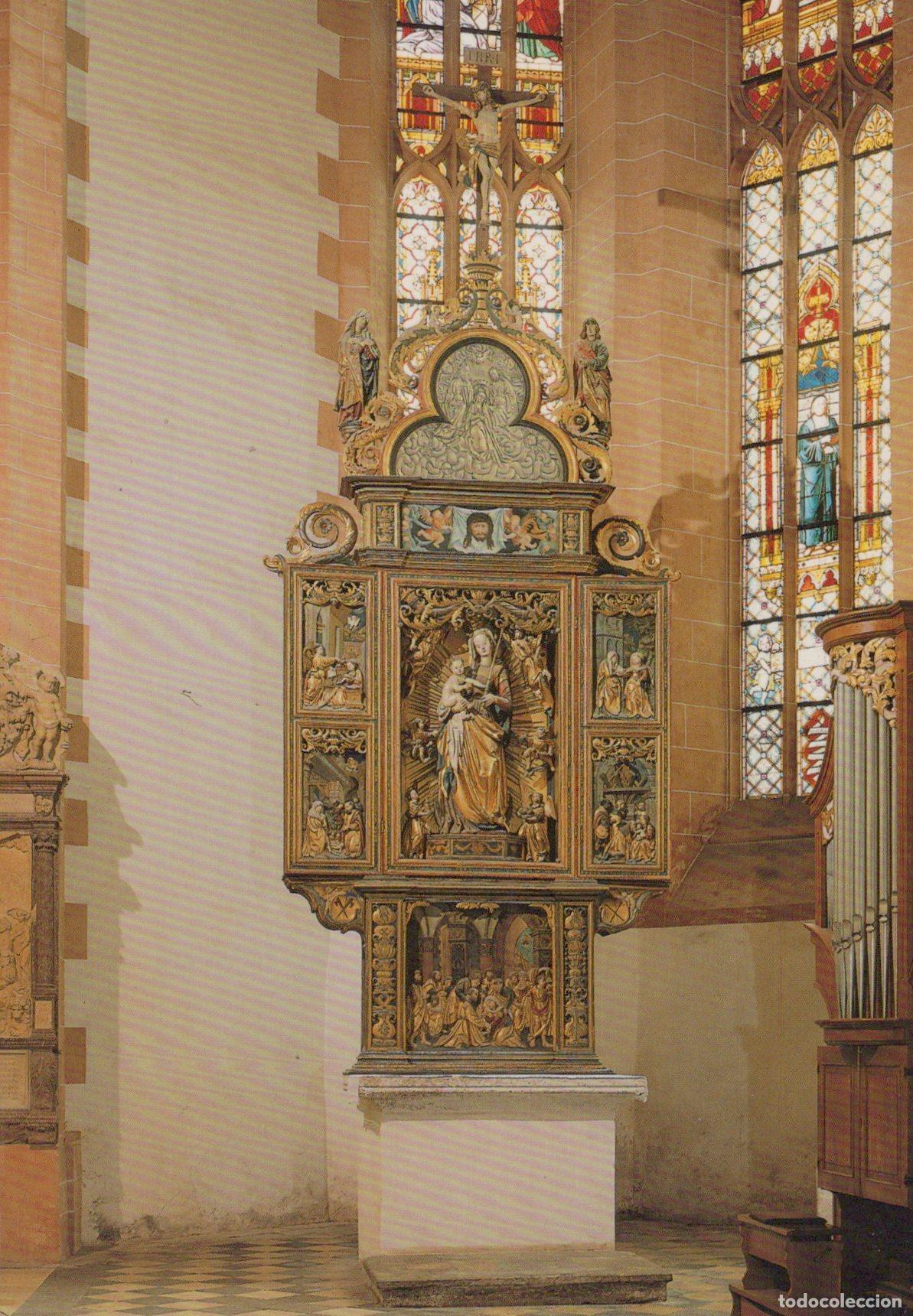 Cartoline: Germany Annaberg Buchholz St Annenkirche Altar der M&uuml;nzer U Unposted *YAV344