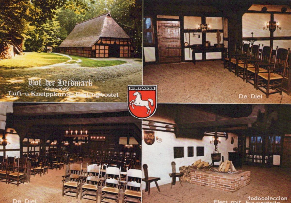 Cartoline: Germany Fallingbostel Hof der Heidmark Historic Farmhouse Unposted *YAV498