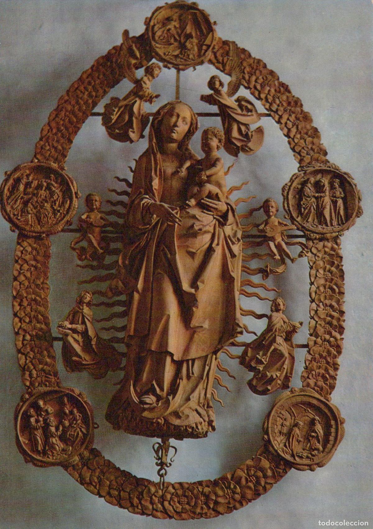 Postales: Germany Volkach Tilman Riemenschneider Madonna IM Rosenkranz St Unposted *YAV364