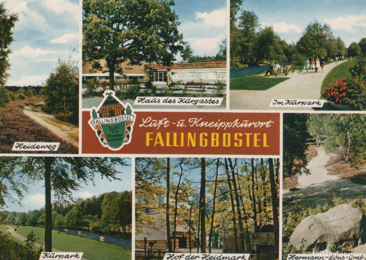 Cartoline: Germany Fallingbostel Multi View Heath Path Spa Park Guest House Farm *YAV510