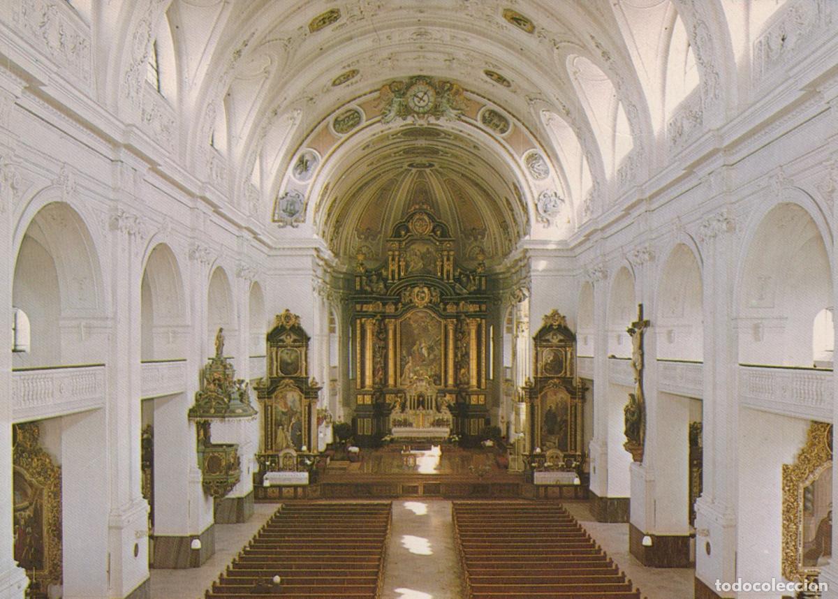 Cartoline: Germany Alt&ouml;tting Basilica Interior View Ornate Altar Nave Unposted *YAV530