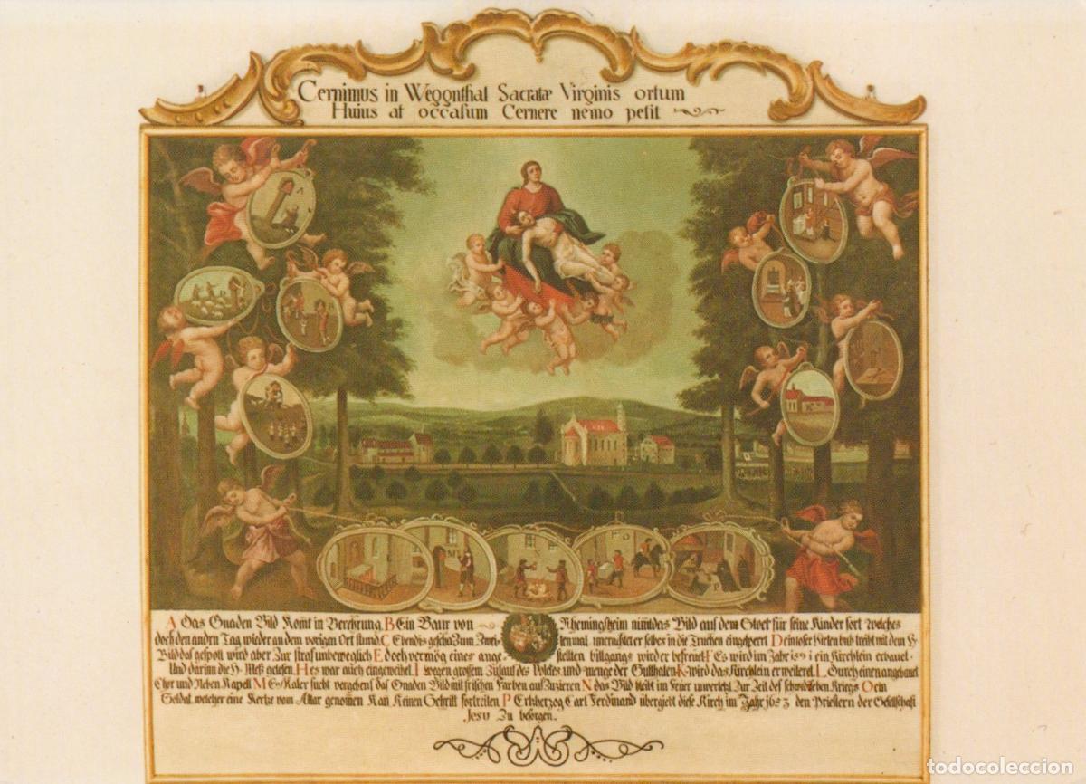 Cartoline: Germany Rottenburg am Neckar Weggenthal Pilgrimage Church Unposted *YAV545
