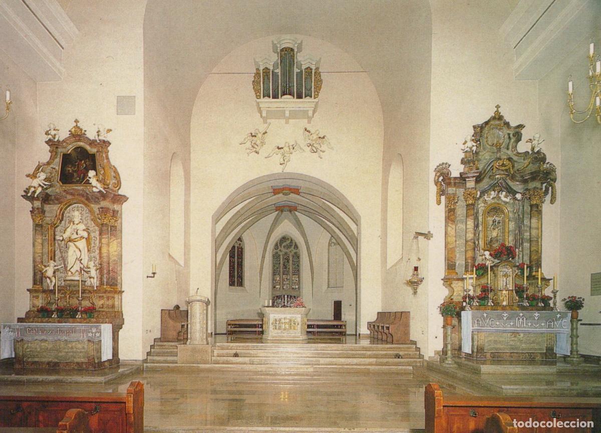 Cartoline: Germany Wagh&auml;usel Wallfahrtskirche Interior View With Altars Unposted *YAV560