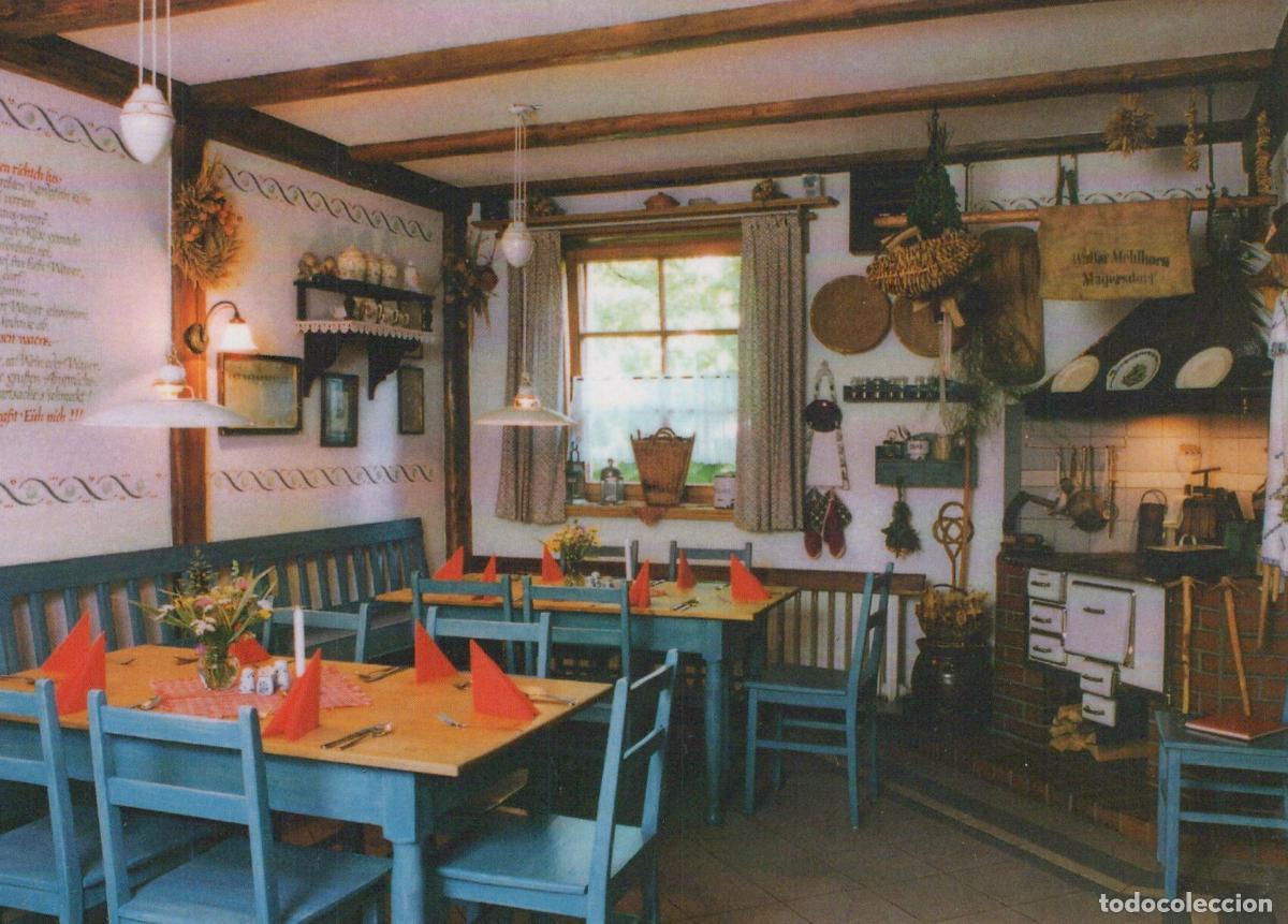 Cartoline: Germany Magersdorf Landgasthof Restaurant Interior Traditional Unposted *YAV565