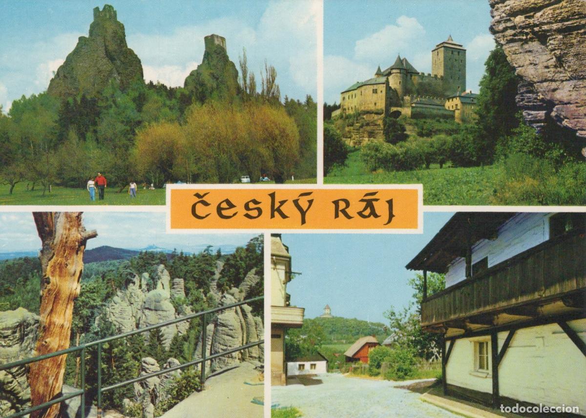 Cartoline: Czech Republic Trosky Castle Kost Prachov Rocks Vintage *YAV581