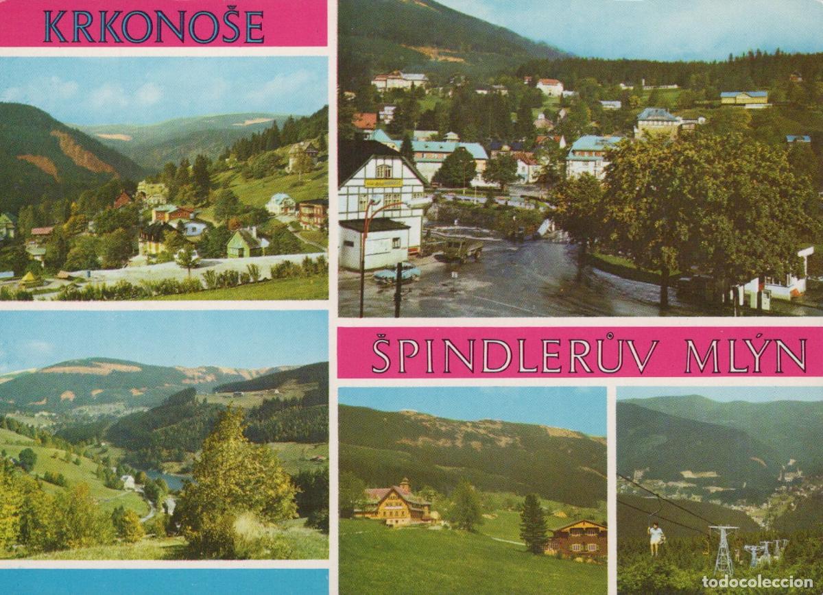 Cartoline: Czech Republic Spindleruv Mlyn Mountain Resort Landscape Collage *YAV580