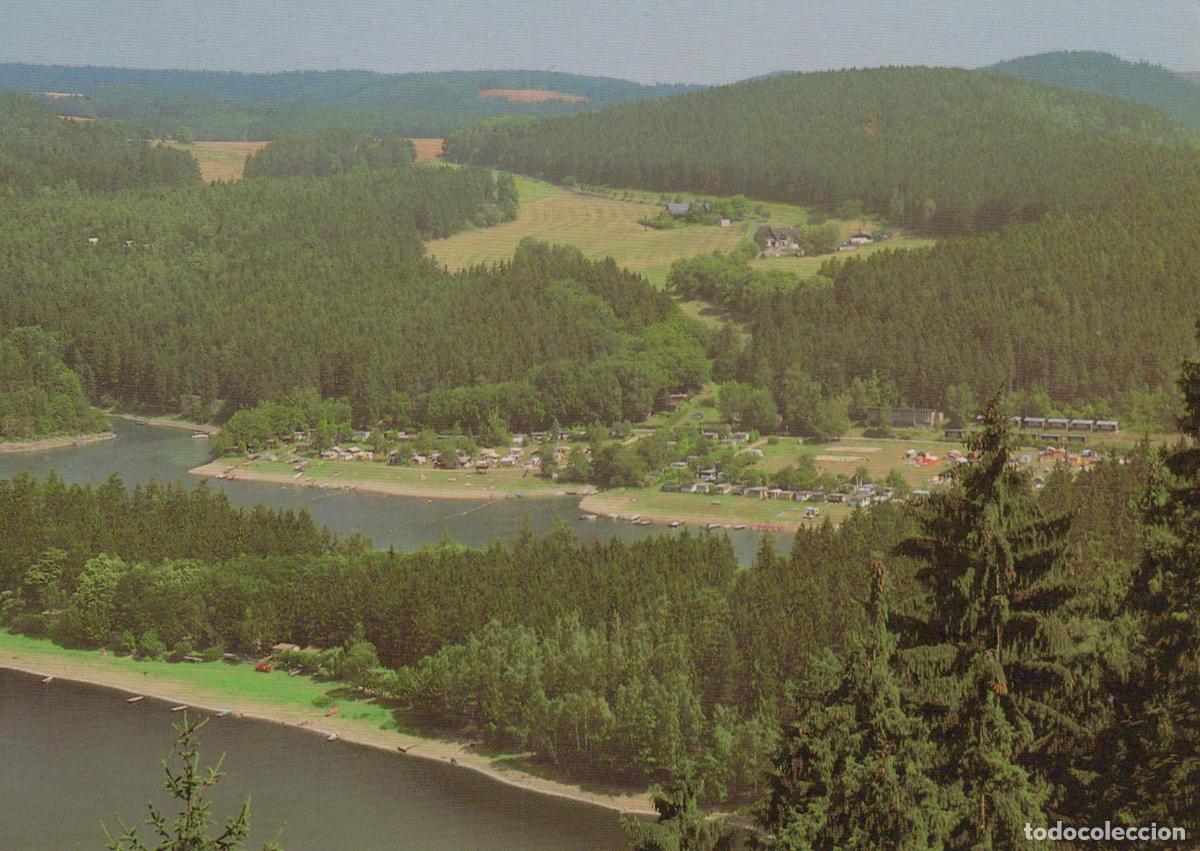 Cartoline: Germany G&ouml;ssitz Campingplatz Neumannshof Lake Forest Landscape Unposted *YAV583