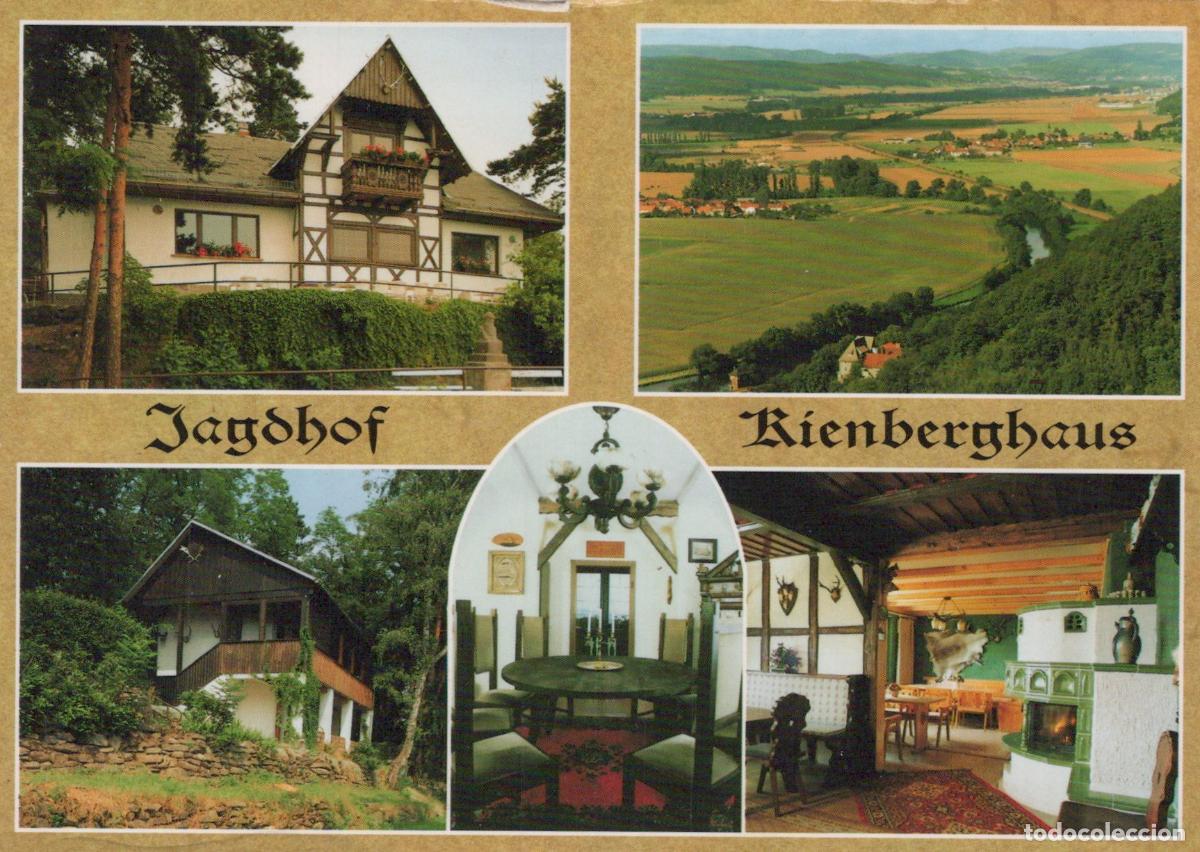 Cartoline: Germany Uhlst&auml;dt Jagdhof Kienberghaus Rudolstadt Saale Valley Unposted *YAV585