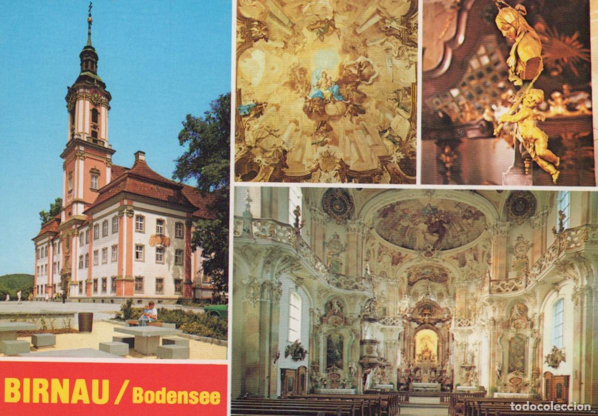 Cartes Postales: Germany Birnau Bodensee Basilica Baroque Jewel Peter Thumb J A Unposted *YAV590