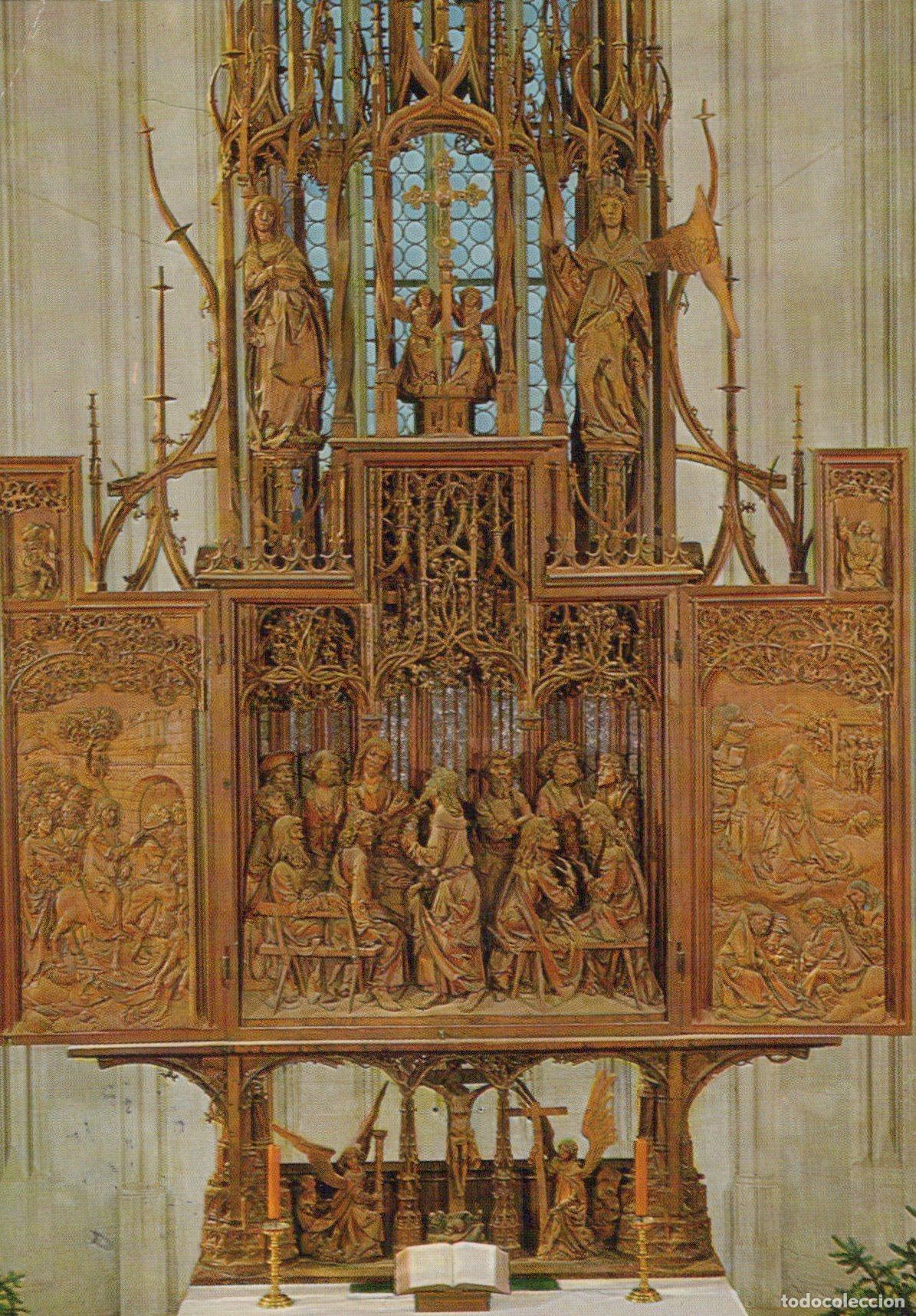 Cartoline: Germany Rothenburg Ob der Tauber St Jakobs Church Tilman Riemenschneider *YAV412