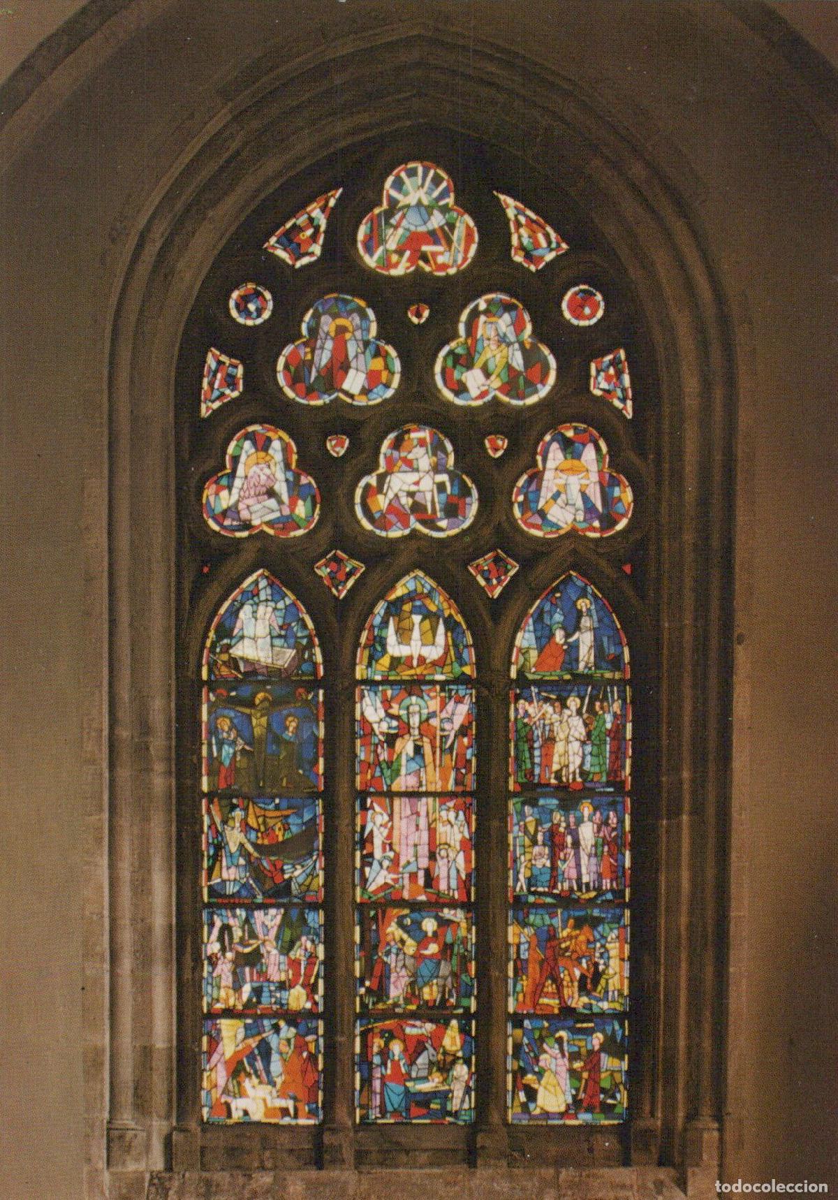 Cartoline: Germany Hamelin Ev Luth Munster St Bonifatii Stained Glass Unposted *YAV424
