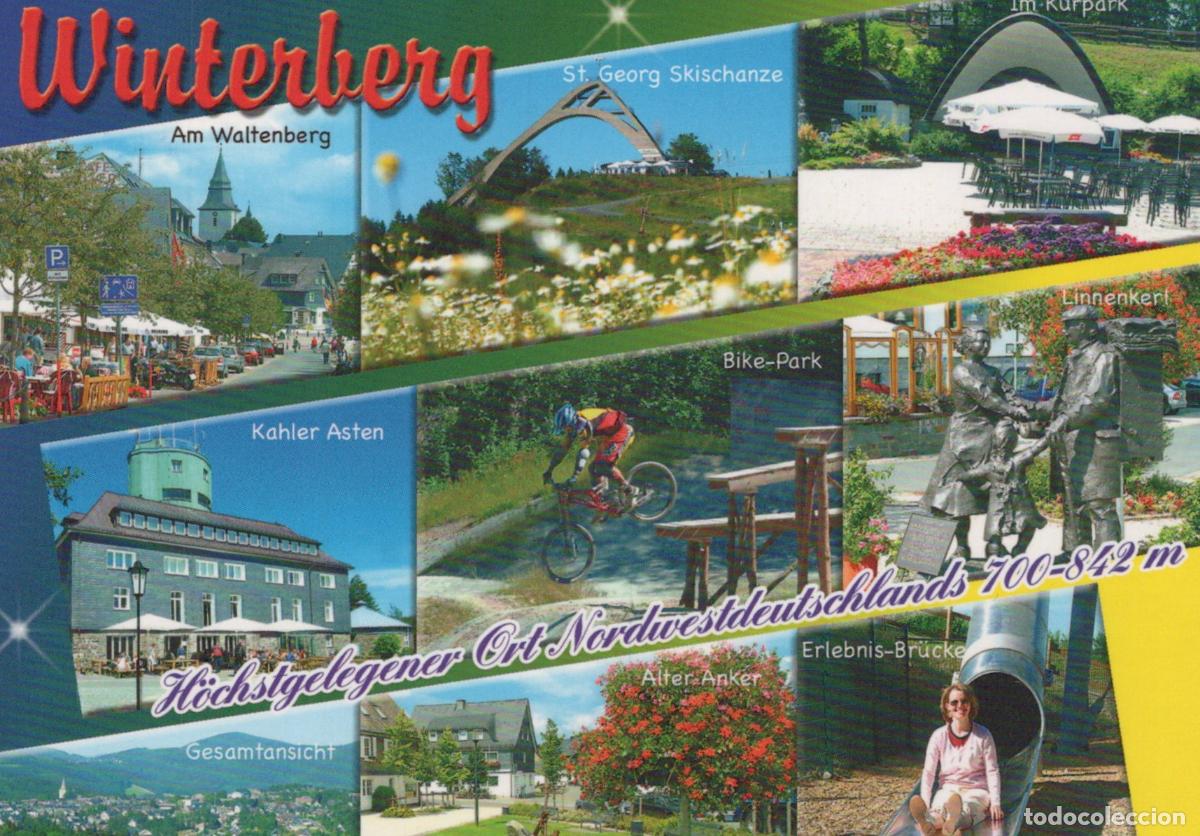 Postcards: Germany Winterberg Am Waltenberg St Georg Skischanze Bike Park Kahler *YAV616