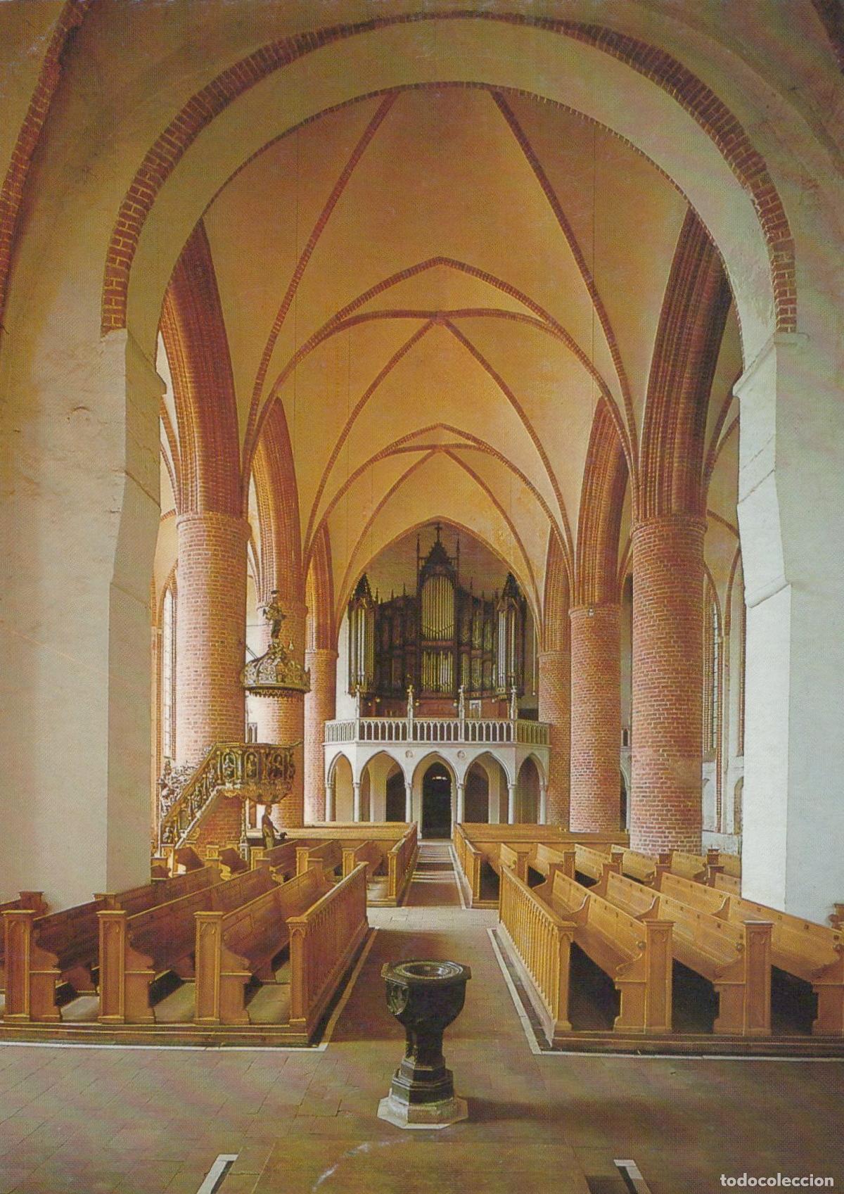 Postcards: Germany Seehausen Altmark St Petri Church Interior Organ Pulpit *YAV454