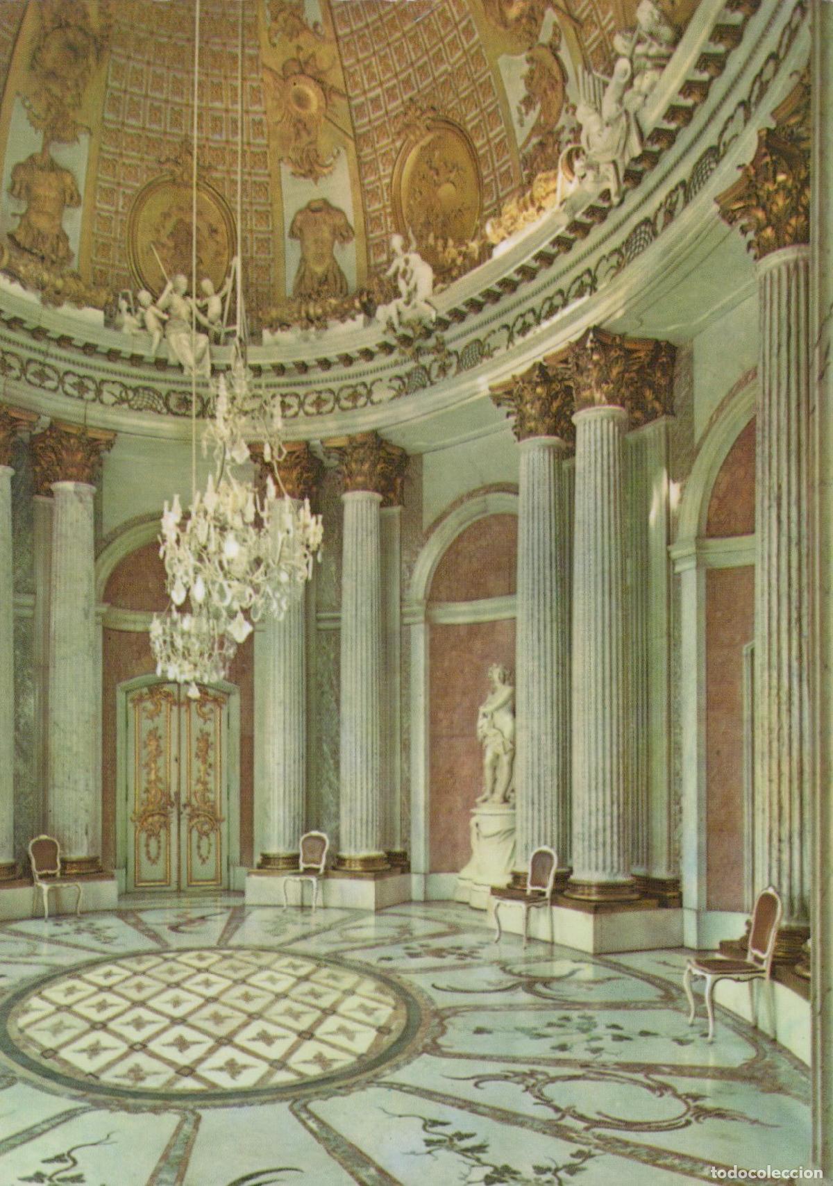 Cartoline: Germany Potsdam Sanssouci Palace Marble Hall Interior Architecture *YAV452