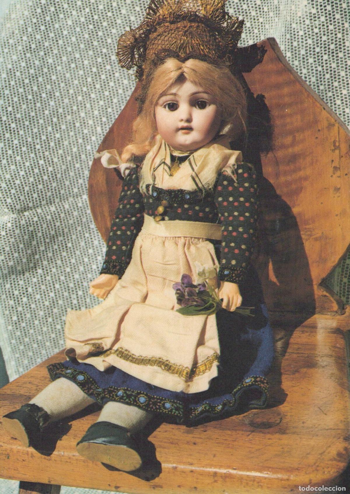 Postcards: Germany German Porcelain Doll in Traditional Costume Circa 1900 Unposted *YAV469