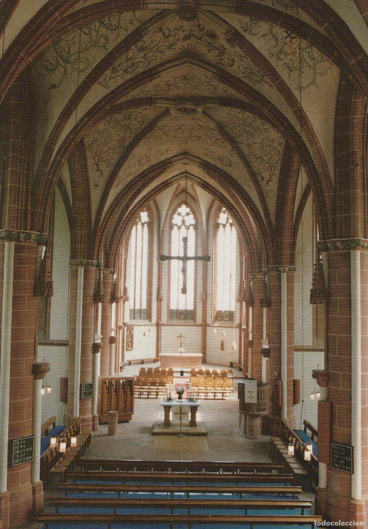 Cartes Postales: Germany Frankenberg Liebfrauenkirche Interior View 13th Century Unposted *YAV467