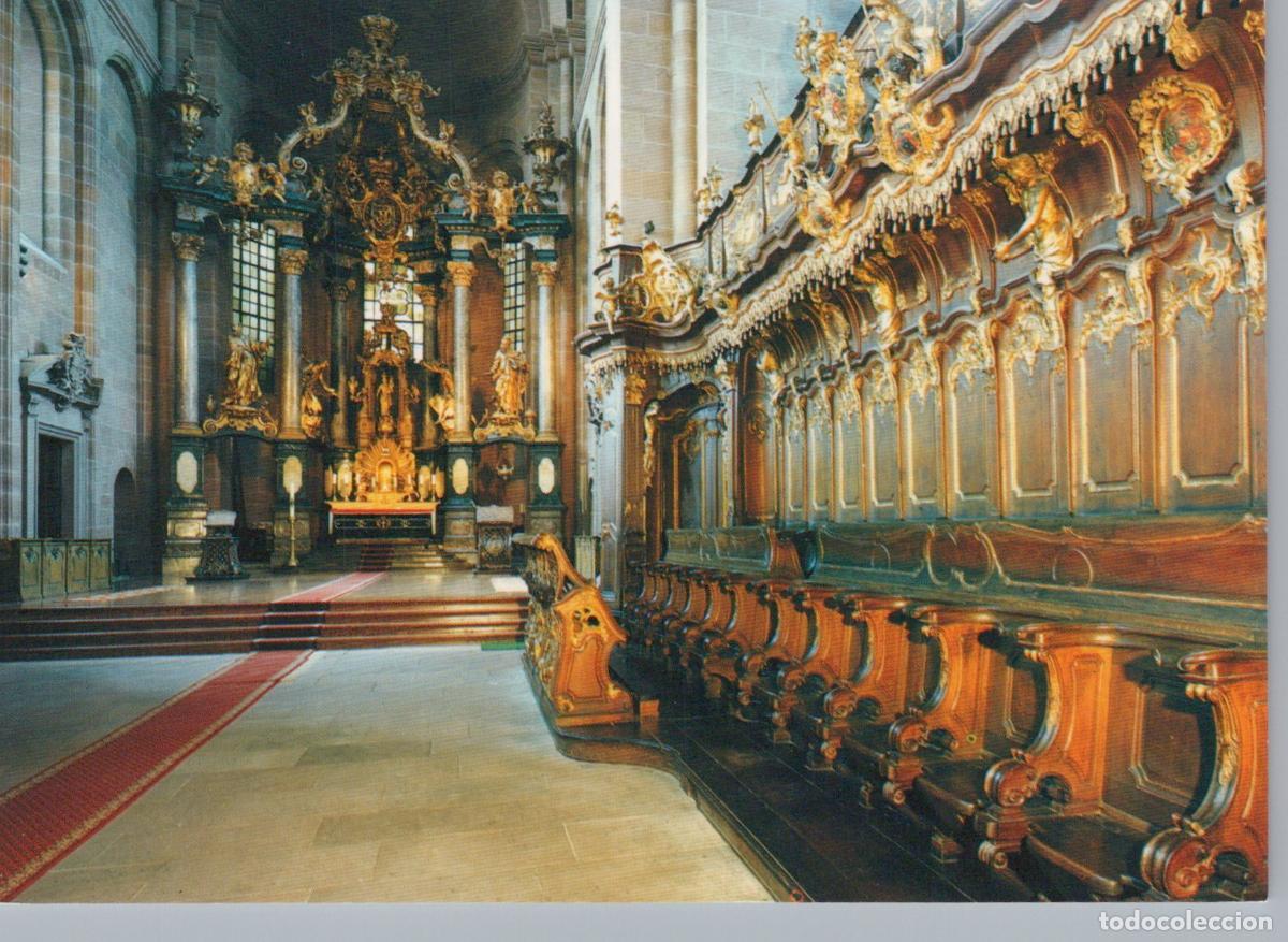 Cartoline: Germany Worms Am Rhein Dom Cathedral Interior High Altar Choir Unposted *YAV479