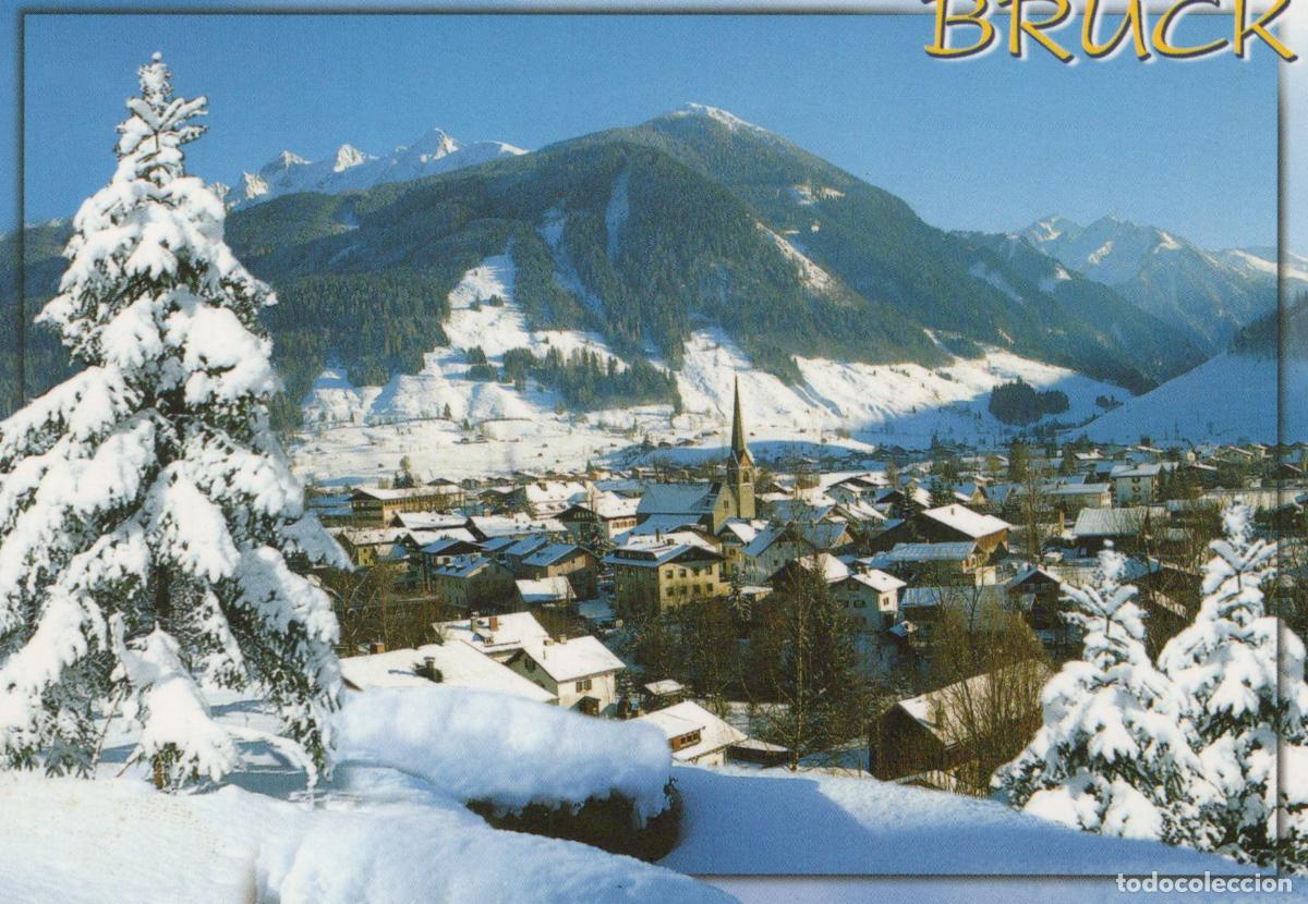 Postales: Austria Bruck Winter Sports Resort With Snow Covered Village and *YAV688