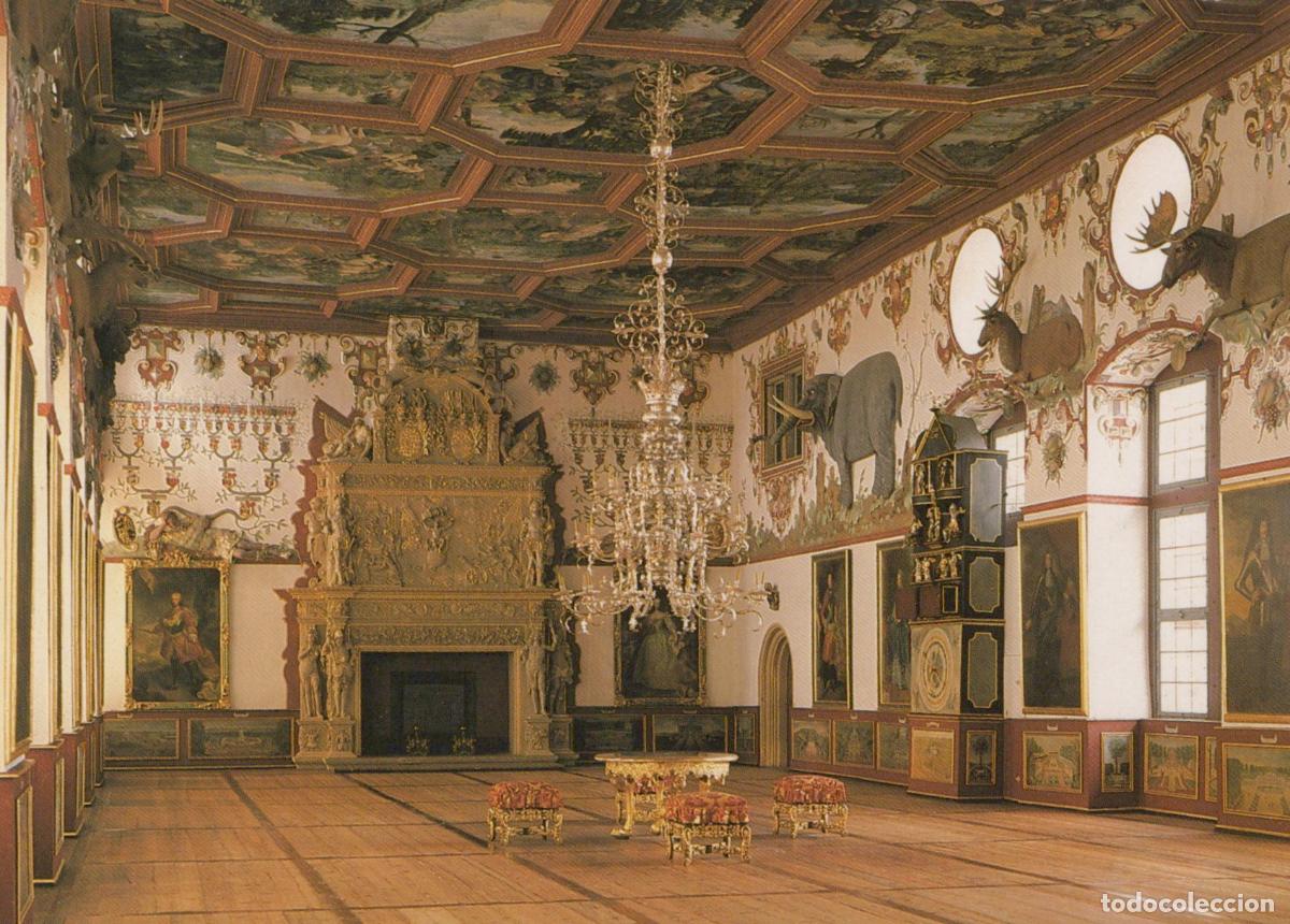 Postcards: Germany Weikersheim Castle Rittersaal Grand Hall Interior With Unposted *YAV706