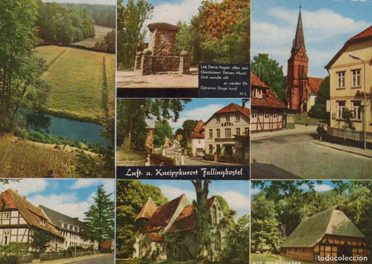 Cartes Postales: Germany Fallingbostel Multi View Church Hotel River Village *YAV514