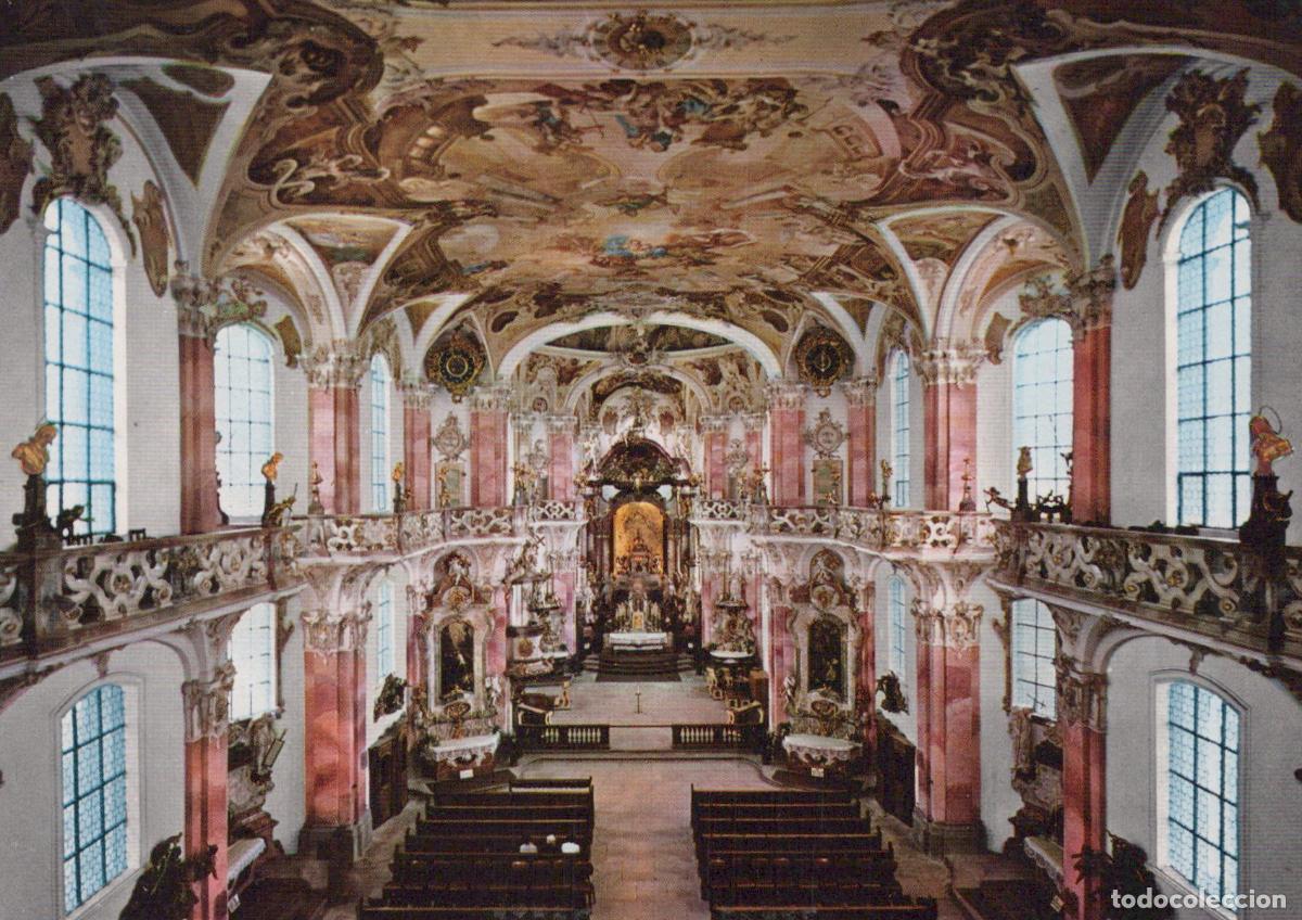 Postcards: Germany Uhldingen M&uuml;hlhofen Birnau Basilica Baroque Jewel On Unposted *YAV725