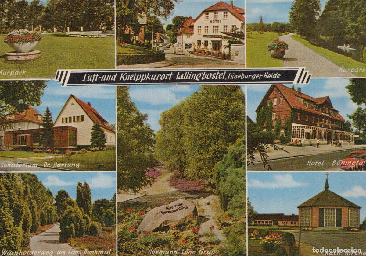 Cartes Postales: Germany Fallingbostel L&uuml;neburger Heide Multi View Kurpark Hotel *YAV522
