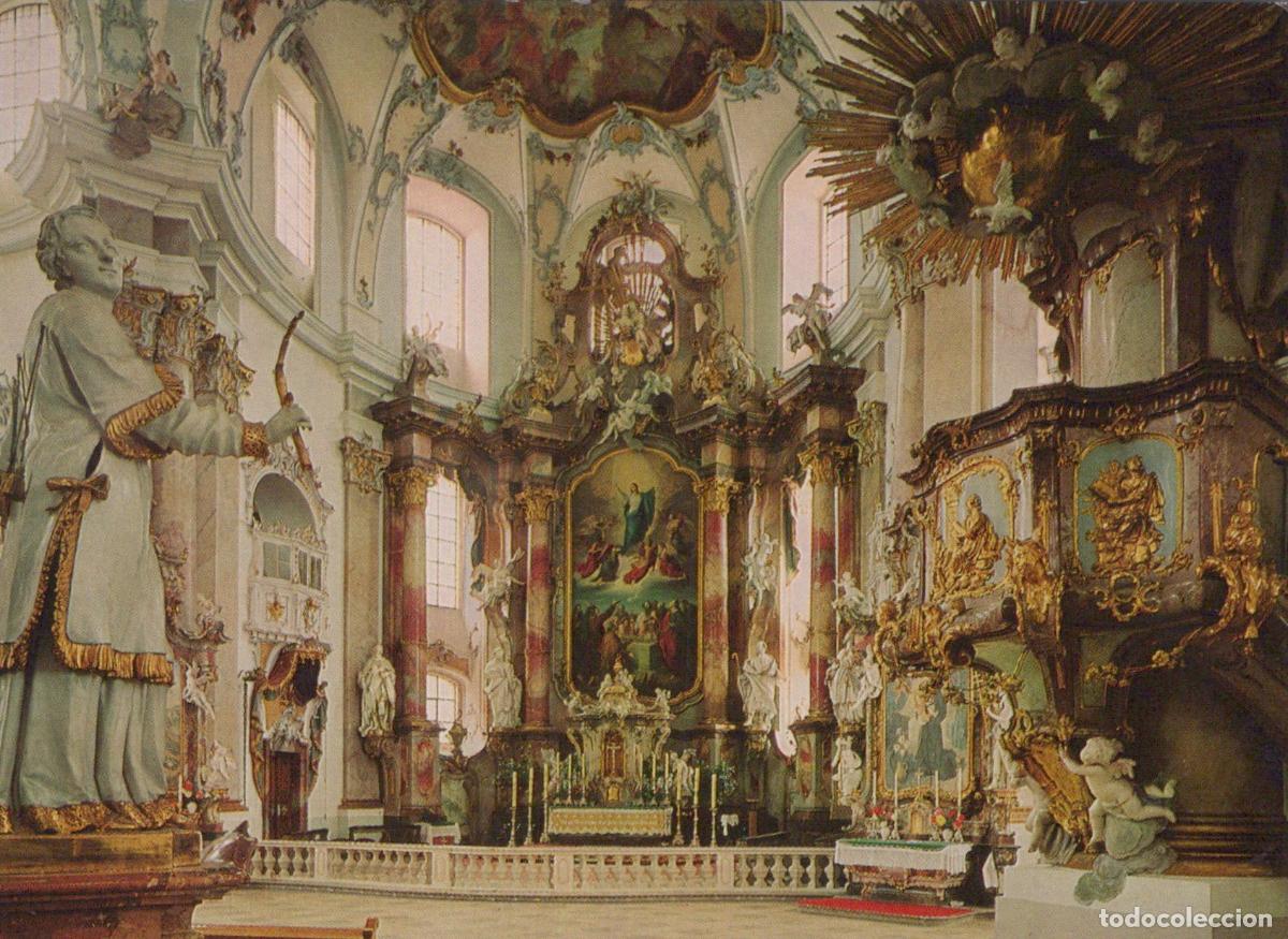 Postales: Germany Bad Staffelstein Vierzehnheiligen Basilica High Altar Unposted *YAV529