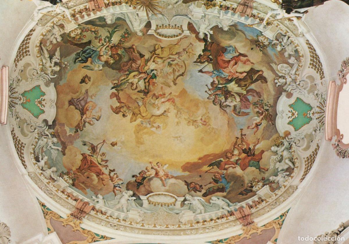 Postales: Germany Bad Schussenried Baroque Fresco Ceiling Pilgrimage Unposted *YAV544