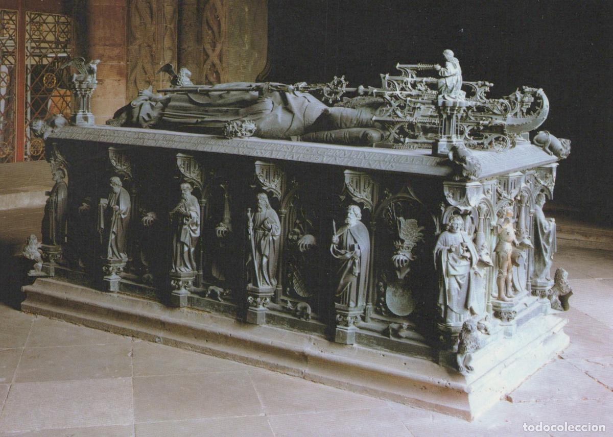 Postkarten: Germany Magdeburg Cathedral Tomb of Archbishop Ernst Bronze Unposted *YAV554