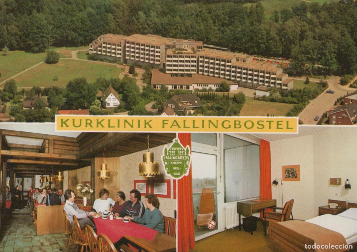 Postkarten: Germany Fallingbostel Kurklinik Aerial View Restaurant and Room Unposted *YAV771