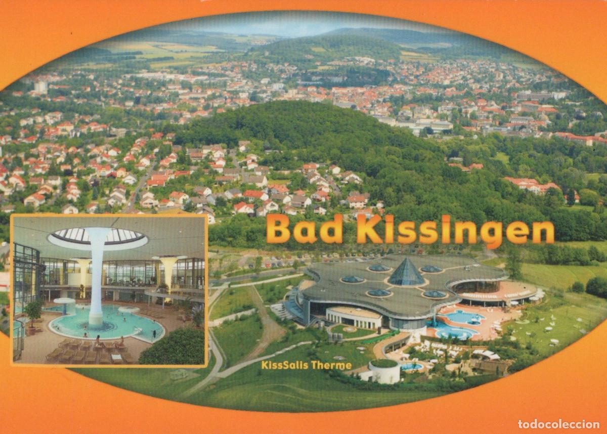 Postcards: Germany Bad Kissingen Aerial View Kisssalis Therme Spa Resort *YAV843