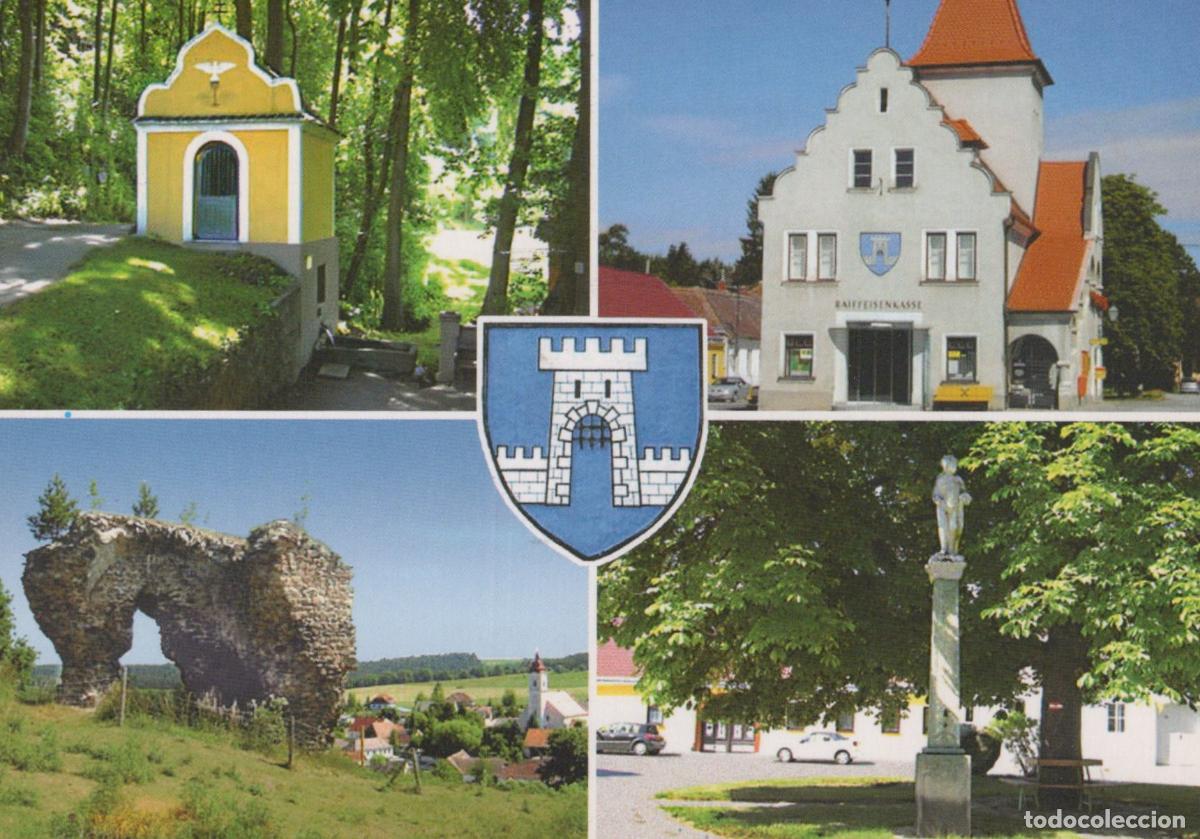 Postales: Austria Weikertschlag an der Thaya Weikertschlag Thaya Chapel Town Hall *YAV853