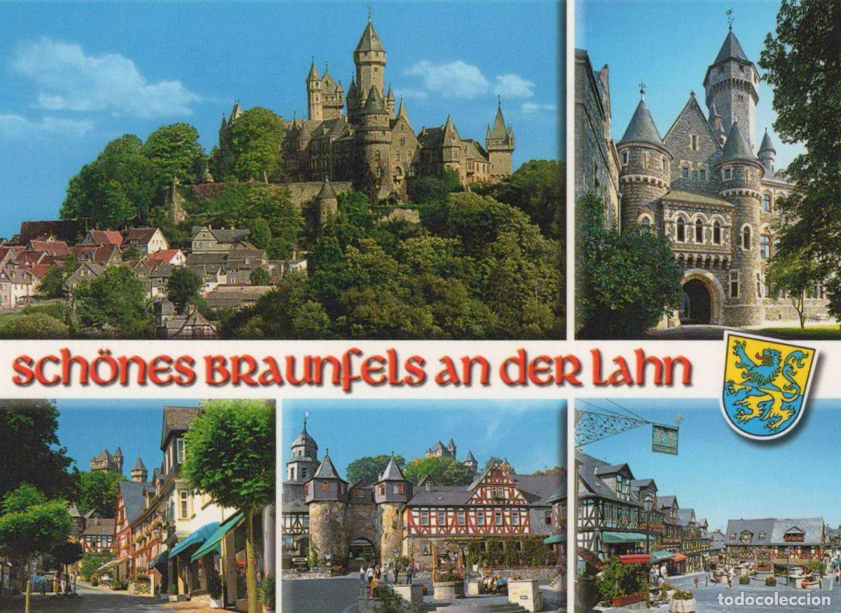 Postcards: Germany Braunfels An der Lahn Castle Town Collage Unposted *YAV642