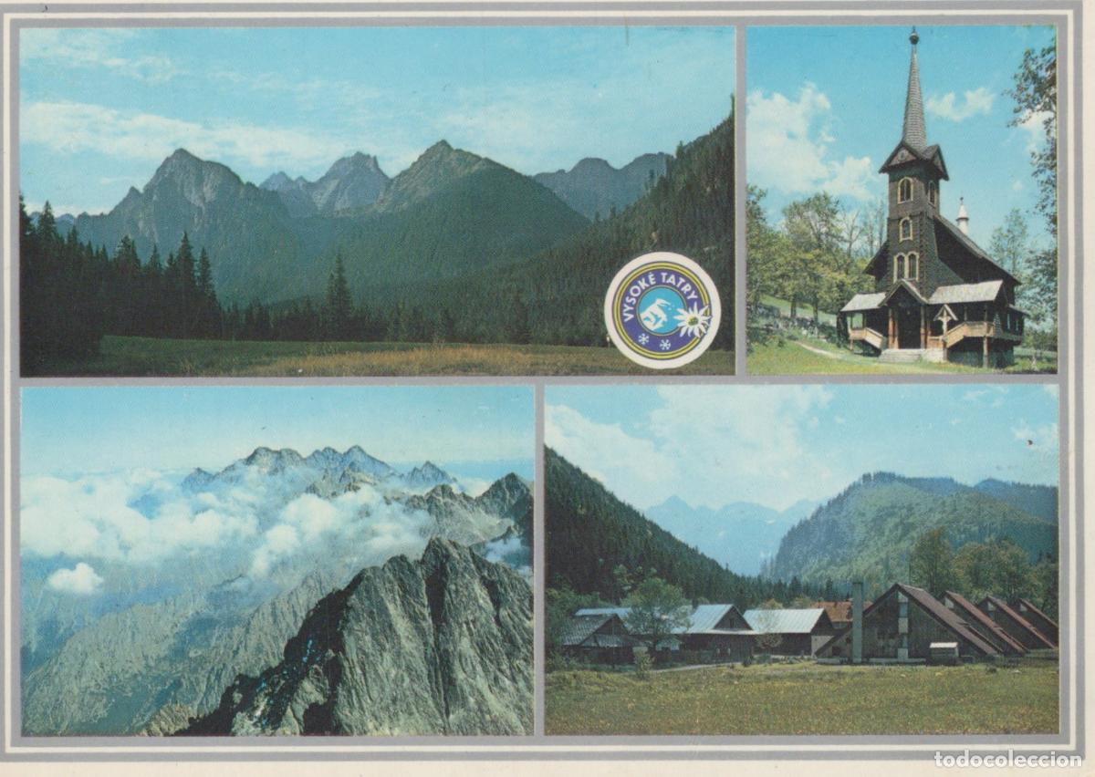 Postales: Slovakia Vysok&eacute; Tatry High Tatras Mountains Church Villages Landscape *YAV900