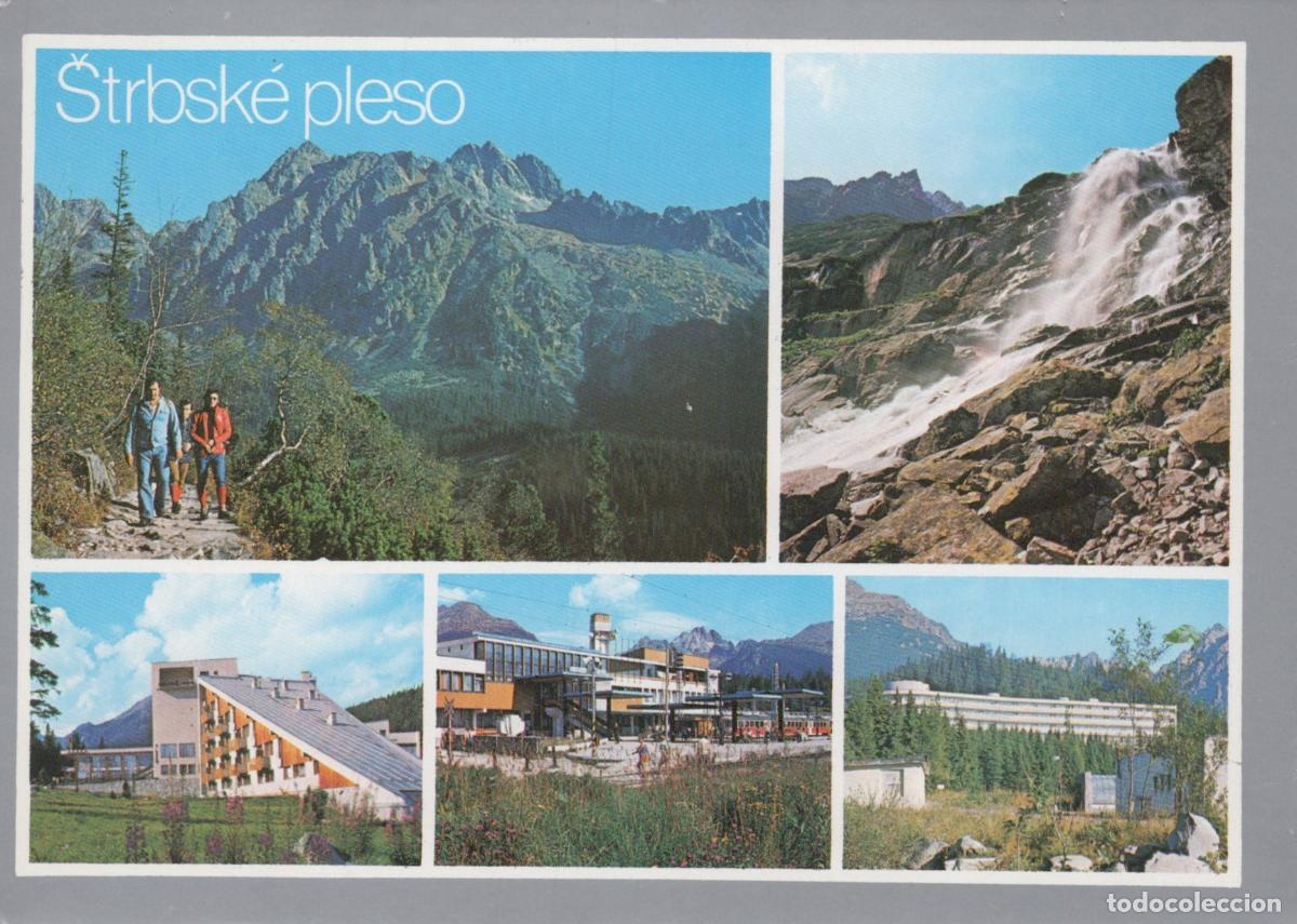 Cartes Postales: Slovakia &Scaron;trbsk&eacute; Pleso High Tatras Mountain Landscape Waterfall Unposted *YAV915