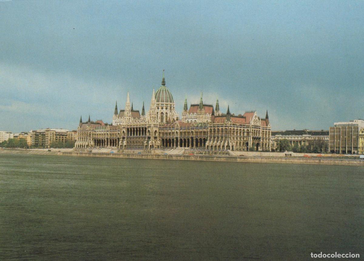 Postcards: Hungary Budapest Parliament Building On Danube River 19th Unposted *YAV913
